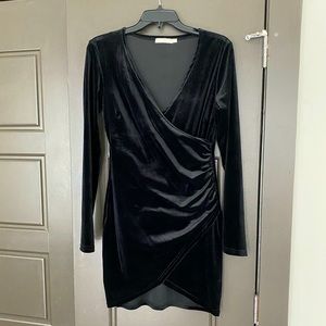 Black Velvet Dress